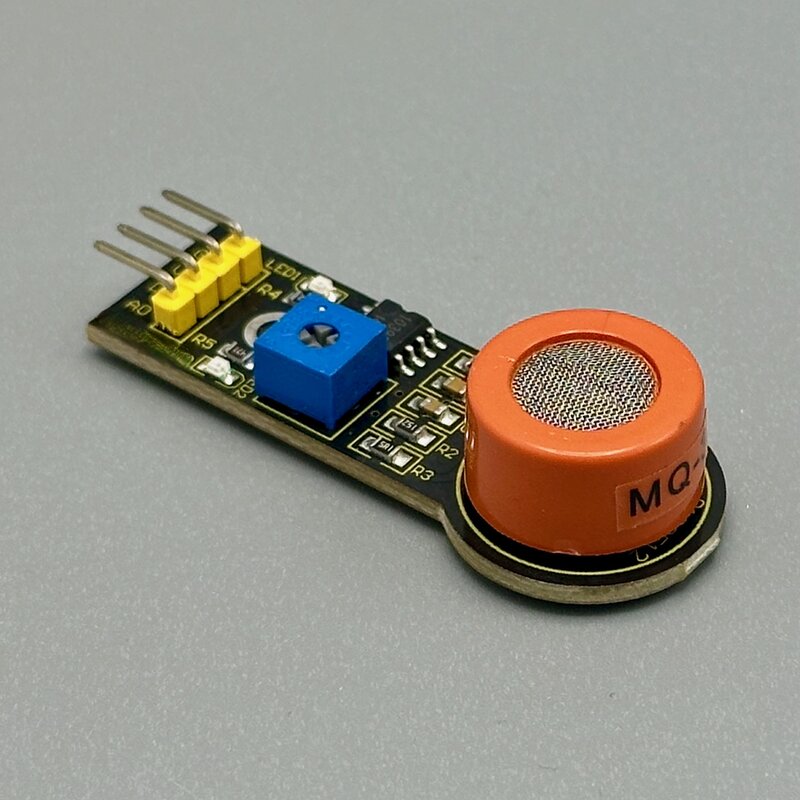 The MQ-3 alcohol sensor. Photo by the Author
