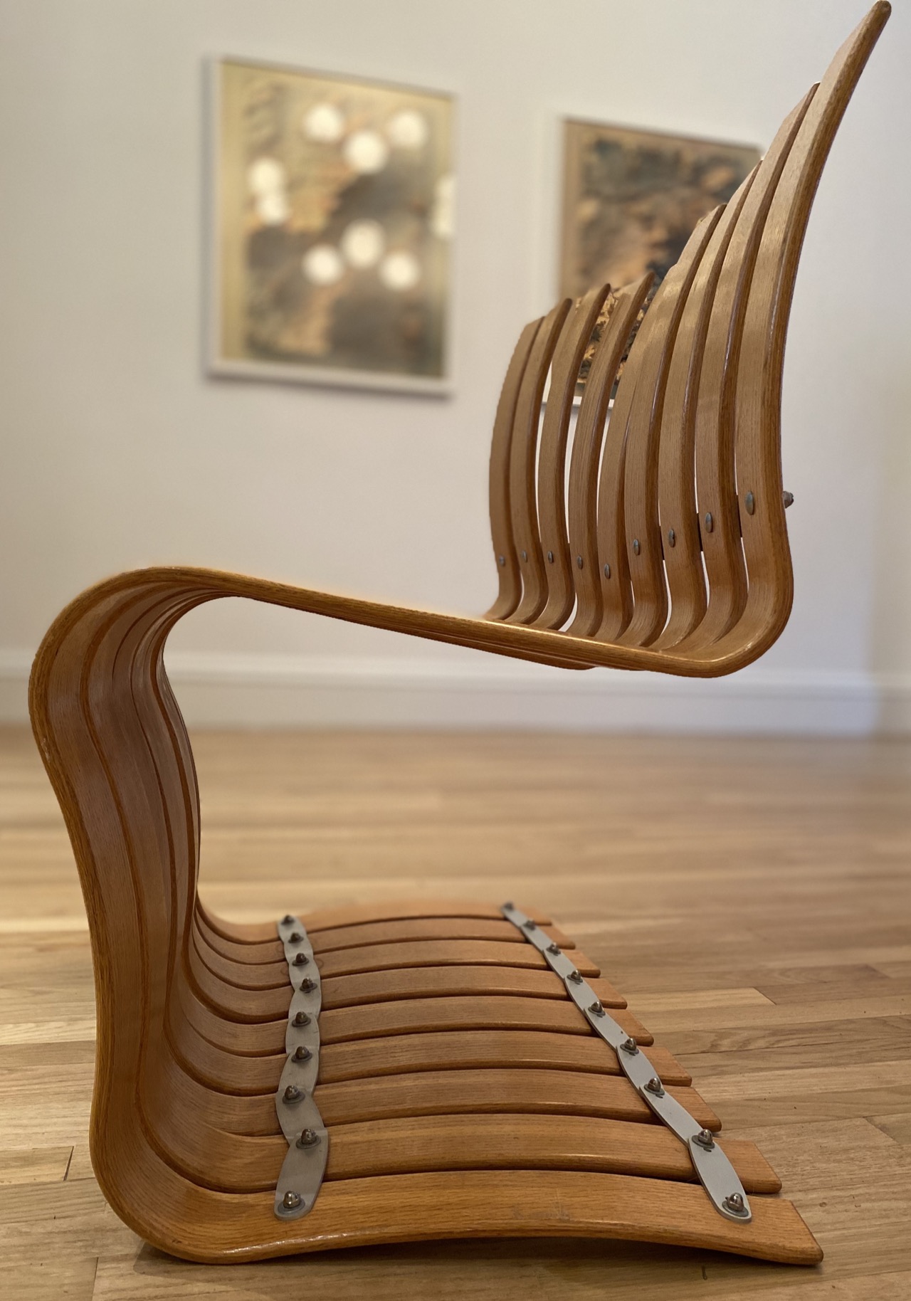 Molded Plywood Bench