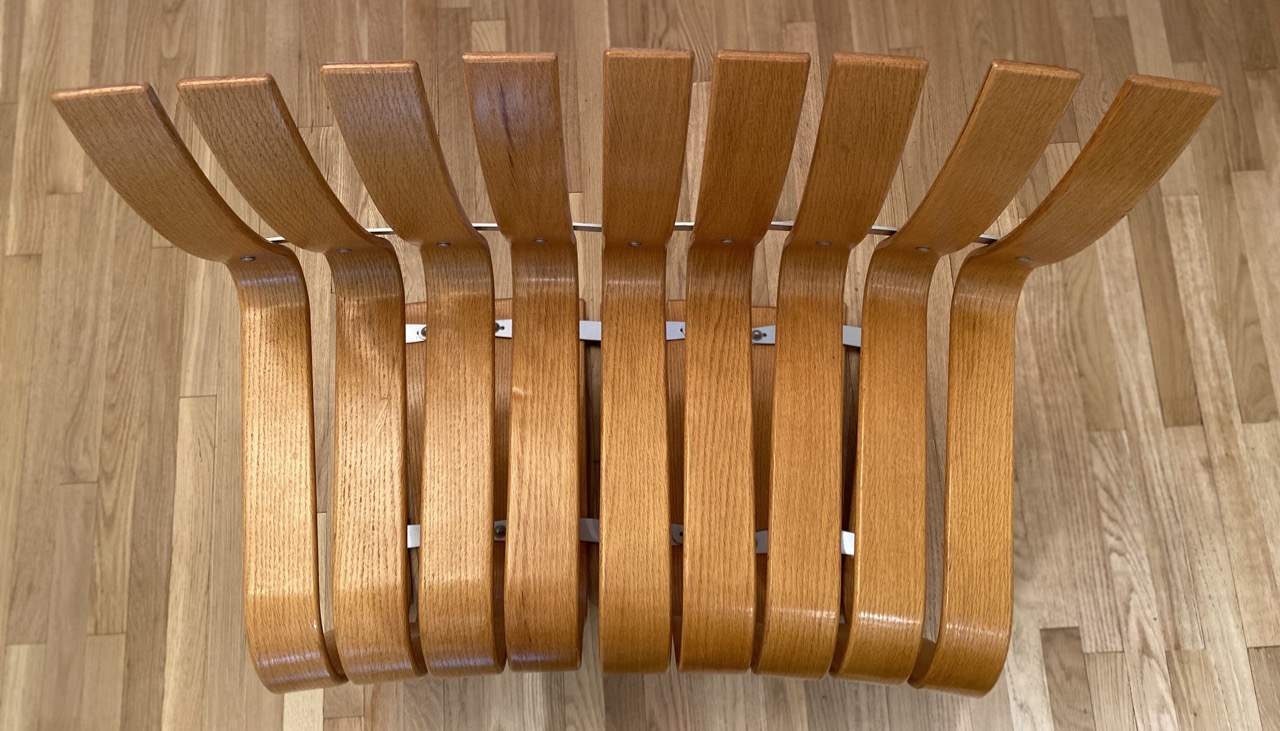 Molded Plywood Bench