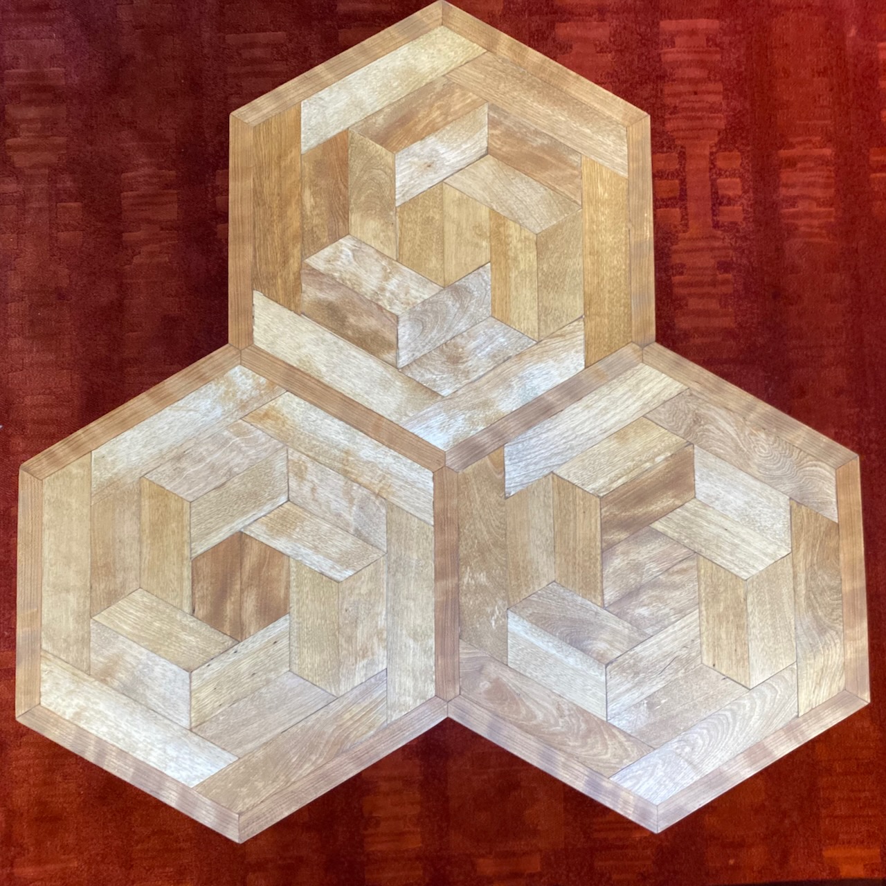 Hex Flooring Table