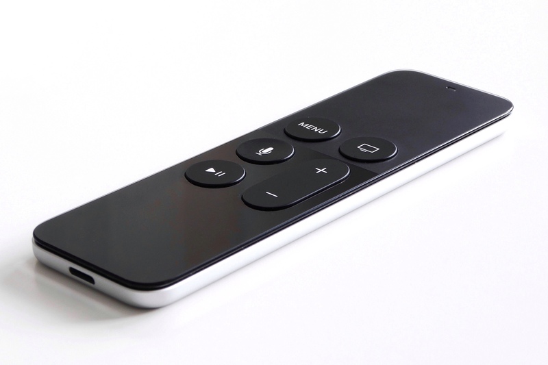 The original Siri Remote.