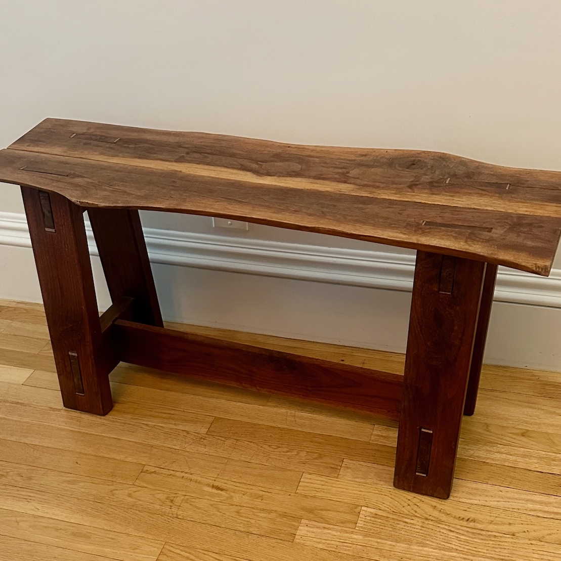 Live Edge Bench