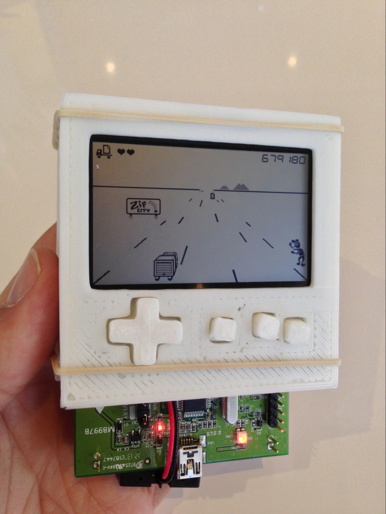 Early prototype of the Playdate