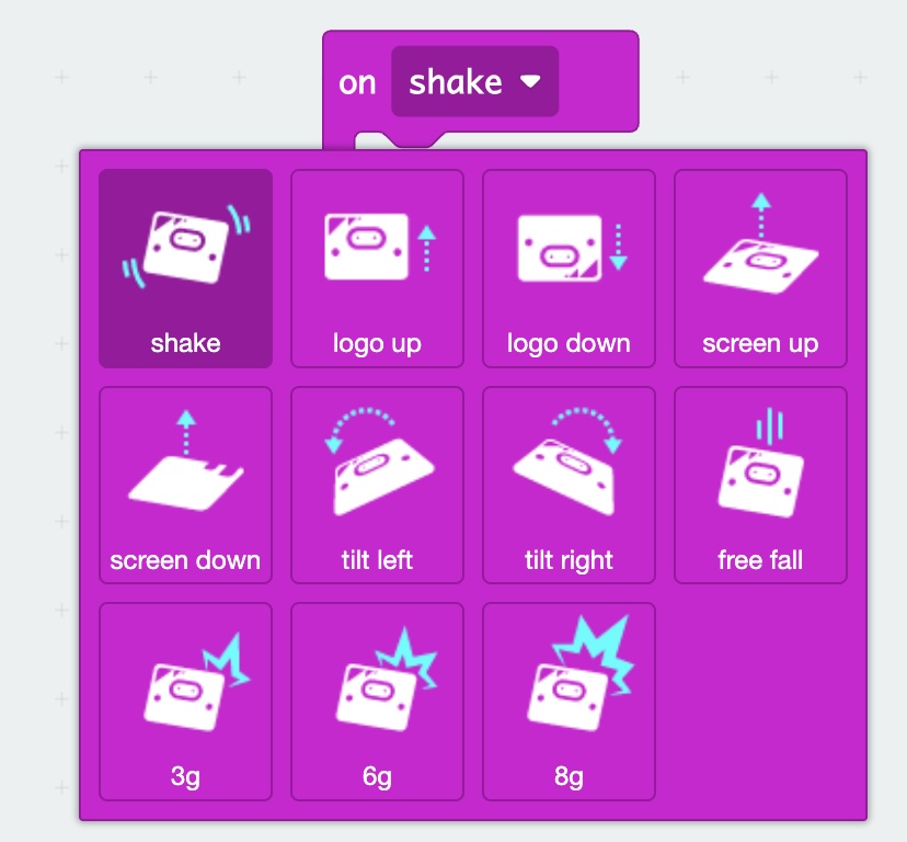 Microbit Gestures
