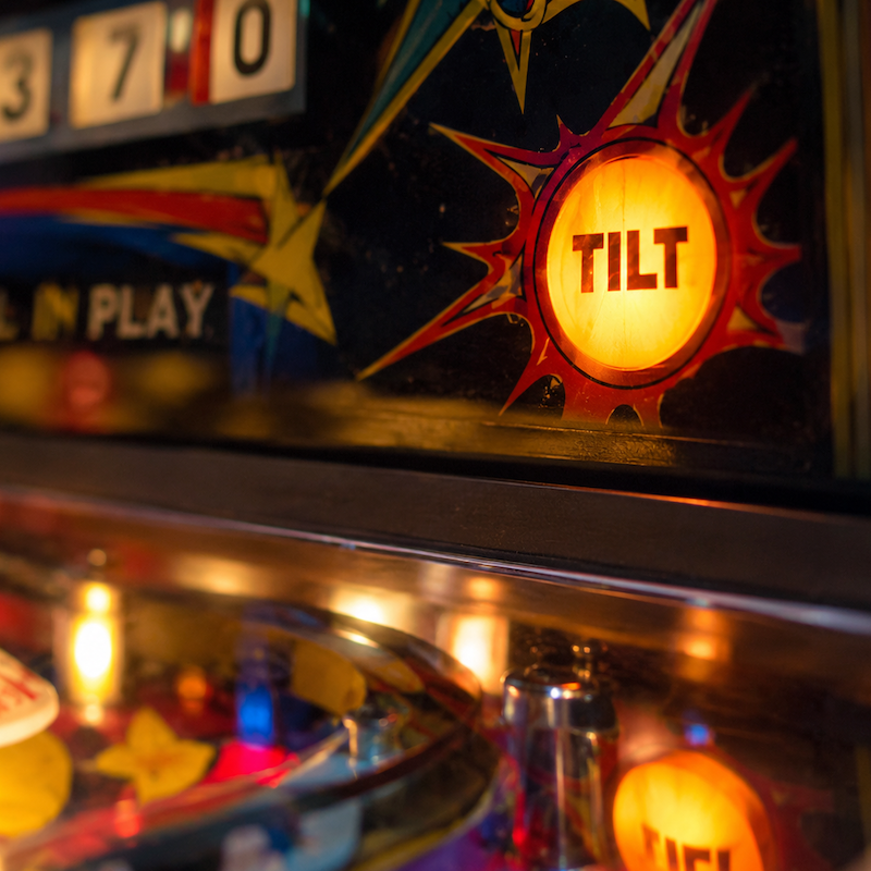 Pinball Tilt Alert