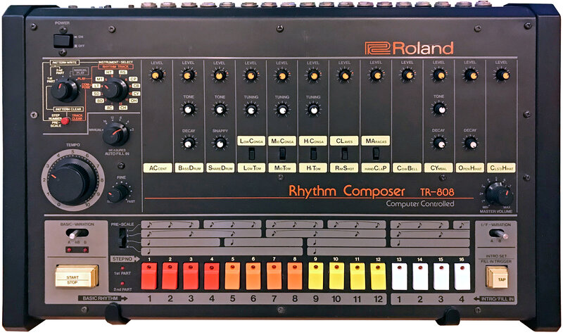 The Roland 808 drum machine spawned thousands of bands in dozens of genres from Disco to Techno.