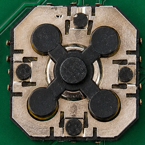 D-pad button component. Image by the Author